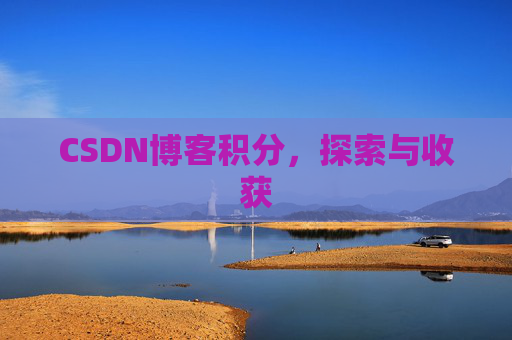 CSDN博客积分，探索与收获